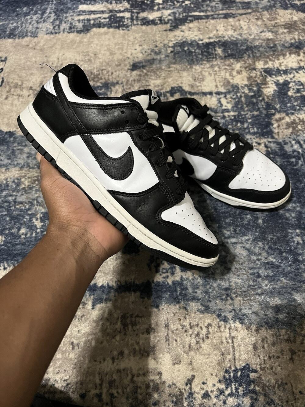 Size 10.5- Nike Dunk Low Retro Panda Black White DD1391-100 Men’s